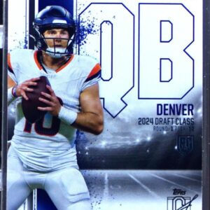 2024 Topps Signature Class Bo Nix RC #100 Broncos