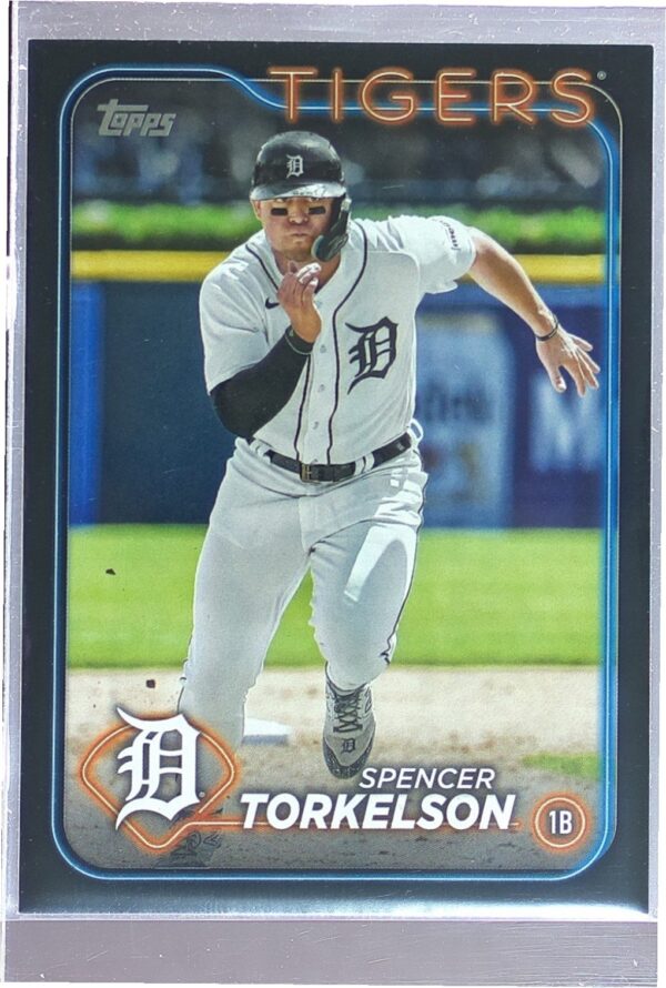 2024 Topps Spencer Torkelson Black /73 #185 Tigers