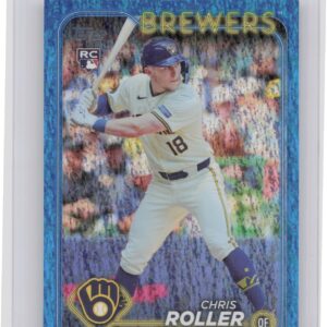 2024 Topps Update Chris Roller Blue Holofoil /999 #US242 Brewers