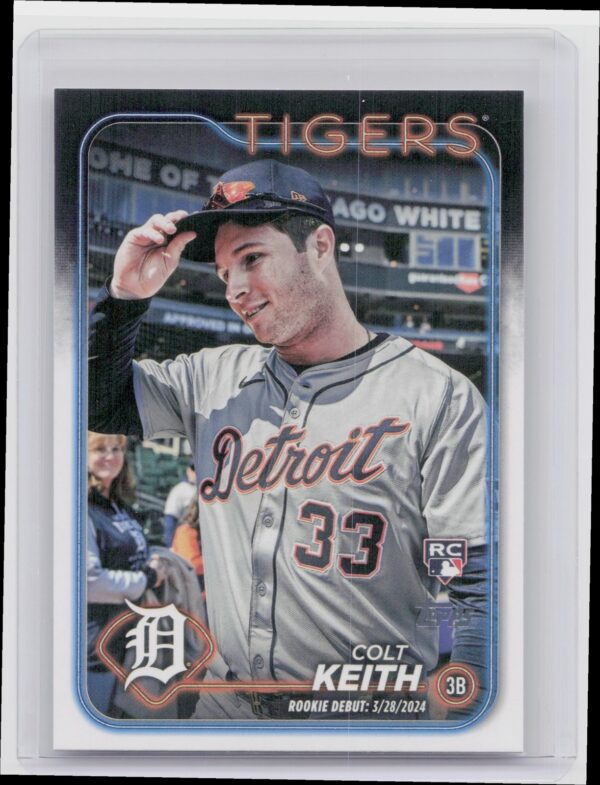 2024 Topps Update Colt Keith RC #US192 Tigers
