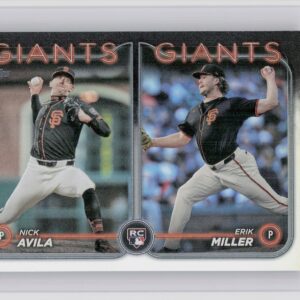 2024 Topps Update Erik Miller  / Nick Avila RC #US271 Giants