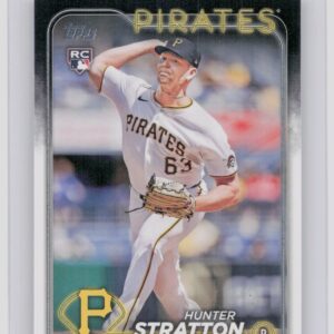 2024 Topps Update Hunter Stratton RC #US348 Pirates