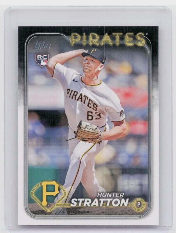 2024 Topps Update Hunter Stratton RC #US348 Pirates