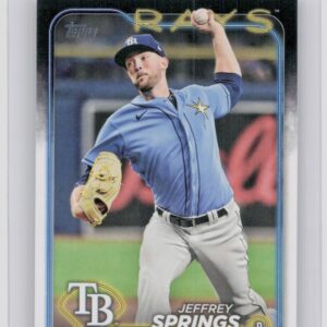 2024 Topps Update Jeffrey Springs #US74 Rays