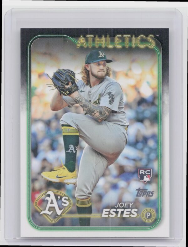 2024 Topps Update Joey Estes RC #US130 Athletics