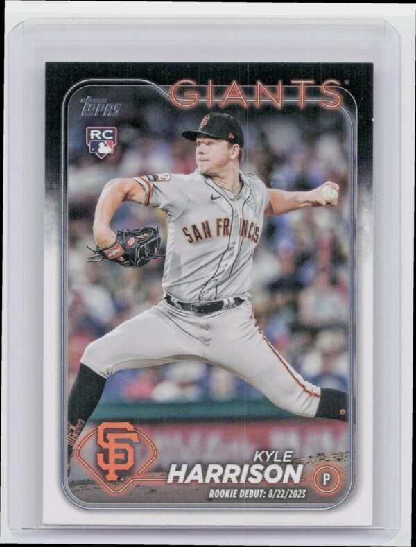 2024 Topps Update Kyle Harrison RC #US83 Giants
