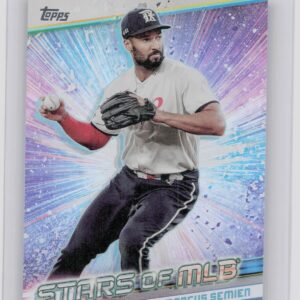 2024 Topps Update Marcus Semien #CSMLB-70 Rangers Stars of MLB Chrome