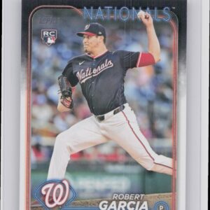 2024 Topps Update Robert Garcia RC #US137 Nationals
