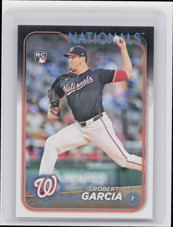 2024 Topps Update Robert Garcia RC #US137 Nationals