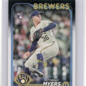 2024 Topps Update Tobias Myers RC #US299 Brewers