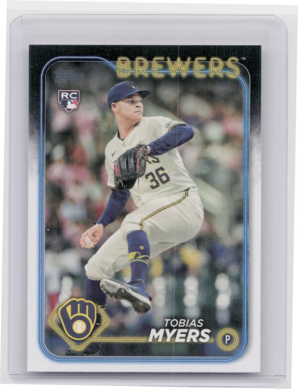 2024 Topps Update Tobias Myers RC #US299 Brewers