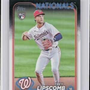 2024 Topps Update Trey Lipscomb RC #US143 Nationals