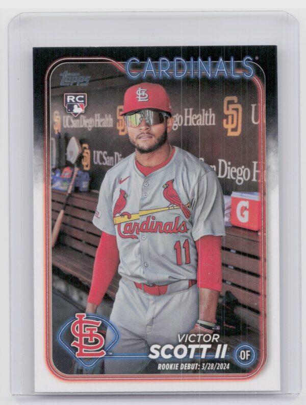 2024 Topps Update Victor Scott II #US77 Cardinals