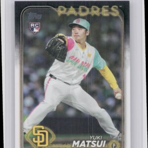 2024 Topps Update Yuki Matsui RC #US8 Padres