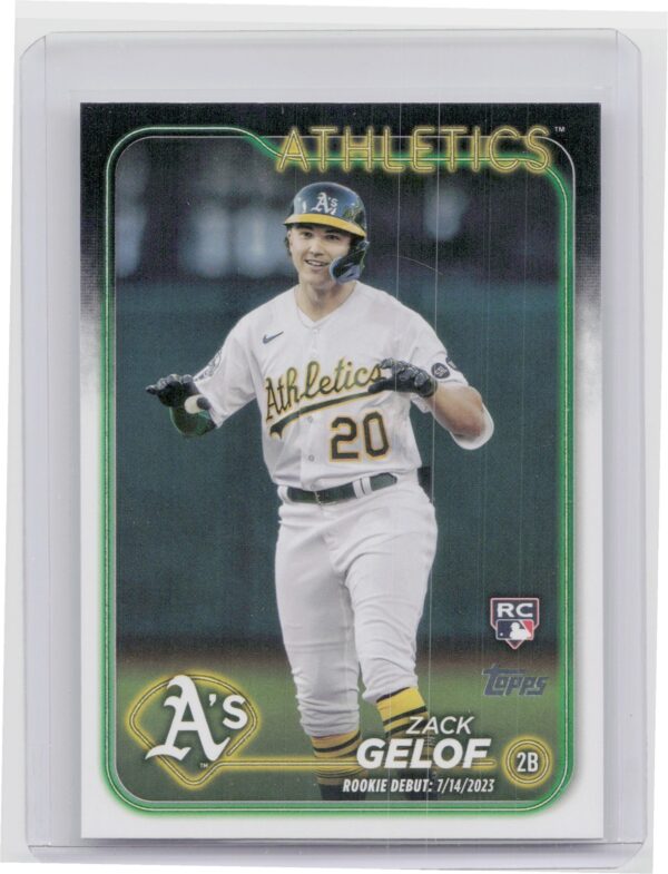 2024 Topps Update Zack Gelof #US131 Athletics
