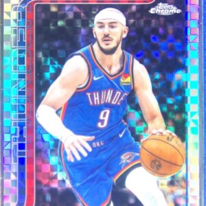2025-26 Topps Chrome Alex Caruso X Fractor #170 Thunder