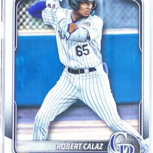 2025 Bowman Robert Calaz #BP-40 Rockies Prospects