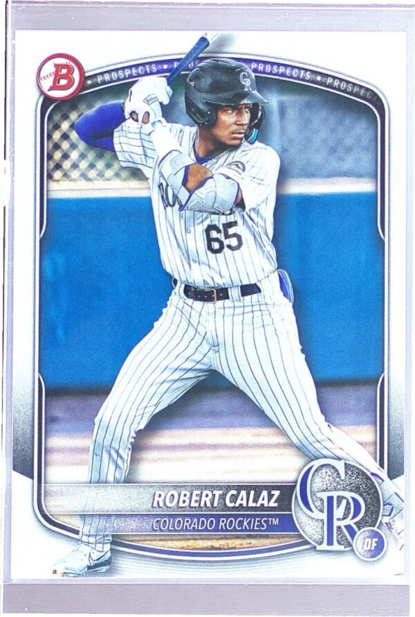 2025 Bowman Robert Calaz #BP-40 Rockies Prospects