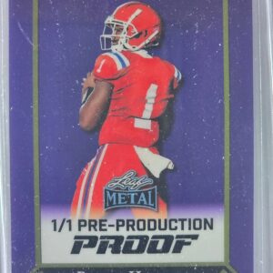 2025 Leaf Metal Peyton Houston 1/1 Pre-Production Proof