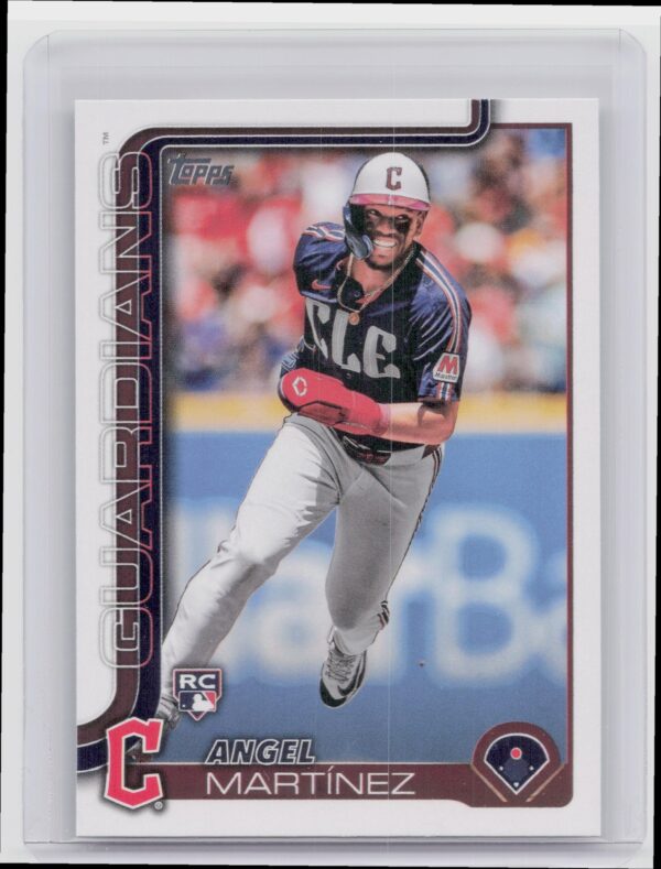 2025 Topps Angel Martinez RC #27 Guardians