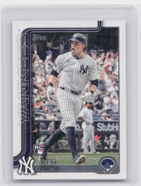 2025 Topps Ben Rice RC #337 Yankees