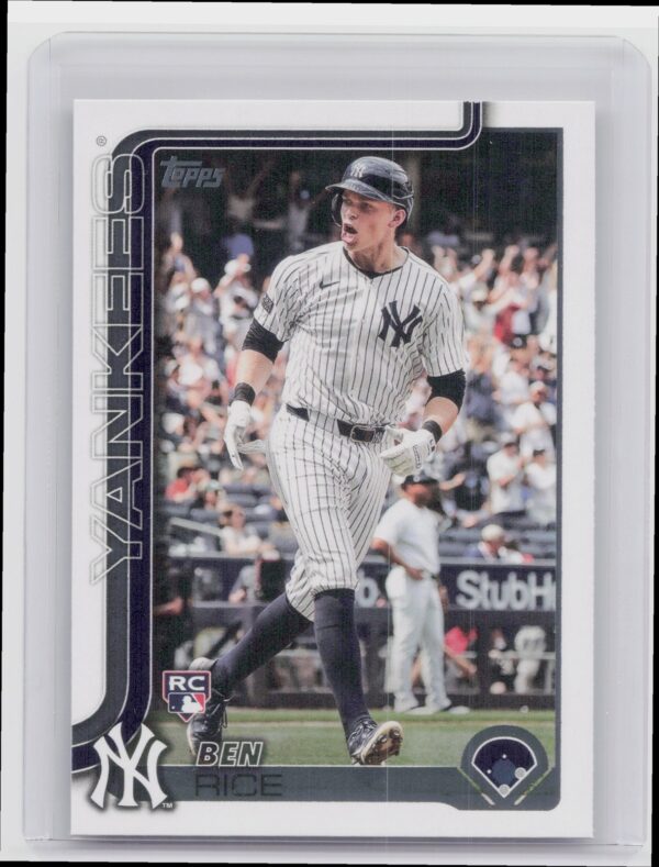 2025 Topps Ben Rice RC #337 Yankees