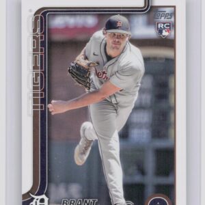 2025 Topps Brant Hurter RC #348 Tigers