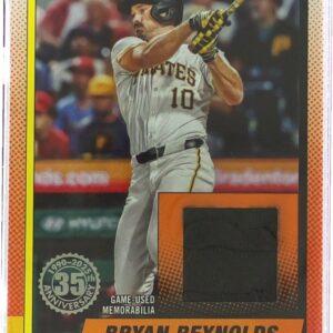 2025 Topps Bryan Reynolds JSY #T90R-BRE Pirates 1990 35th Anniversary relic