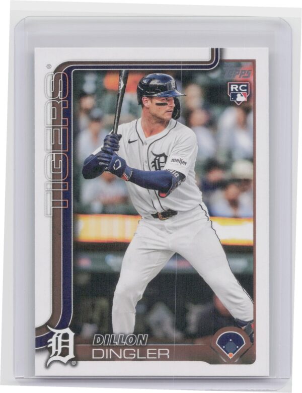 2025 Topps Dillan Dingler 126 Tigers