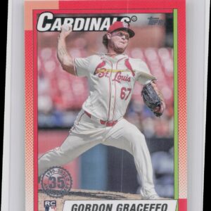 2025 Topps Gordon Graceffo #T90-58 Cardinals 1990 Topps Baseball 35th Anniversar