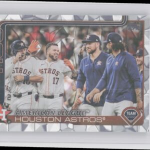 2025 Topps Houston Astros Diamante Foil #76 Astros