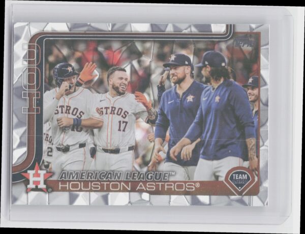 2025 Topps Houston Astros Diamante Foil #76 Astros
