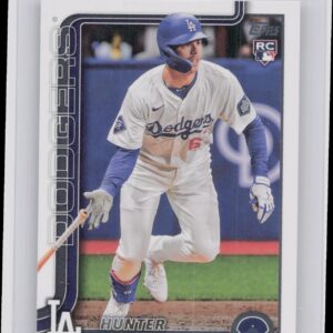 2025 Topps Hunter Feduccia RC #68 Dodgers
