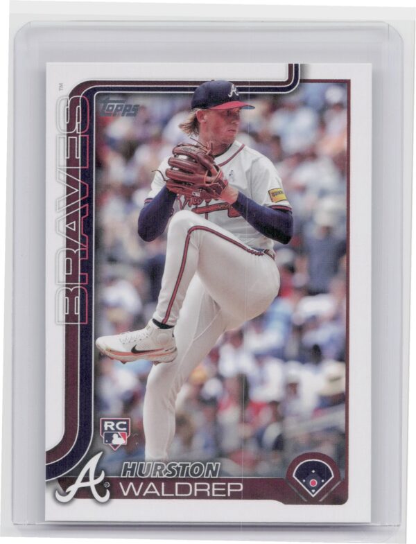 2025 Topps Hurston Waldrep RC #253 Braves