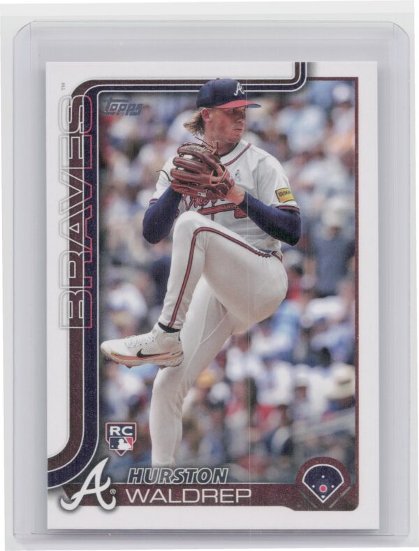 2025 Topps Hurston Waldrep RC #253 Braves