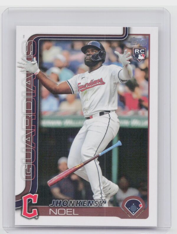 2025 Topps Jhonkensy Noel RC #24 Guardians