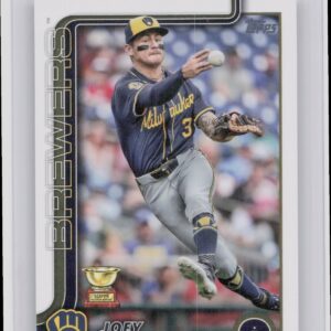 2025 Topps Joey Ortiz #165 Brewers