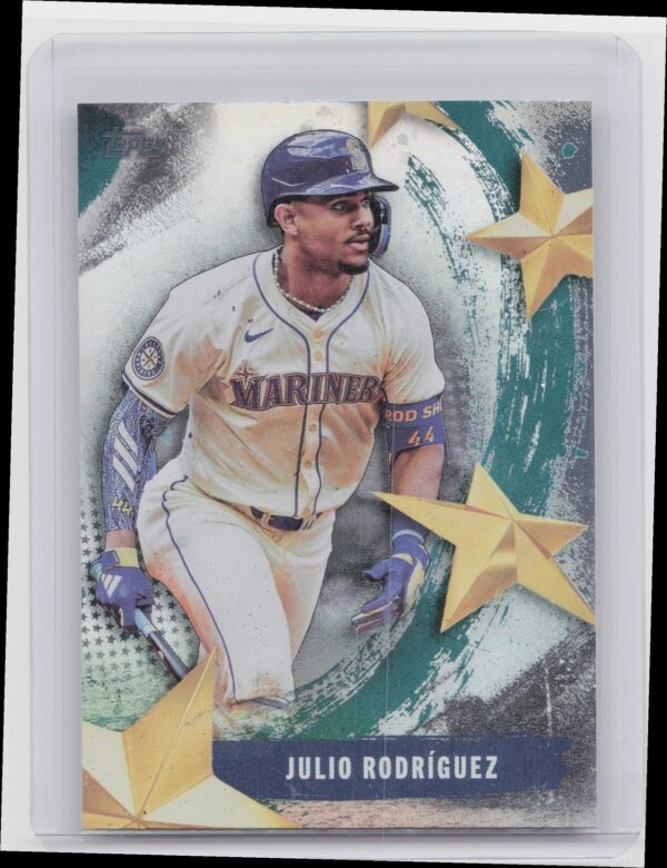 2025 Topps Julio Rodriguez #SMLB-5 Mariners Stars of MLB