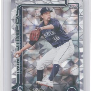 2025 Topps Logan Gilbert Diamante Foil #66 Mariners