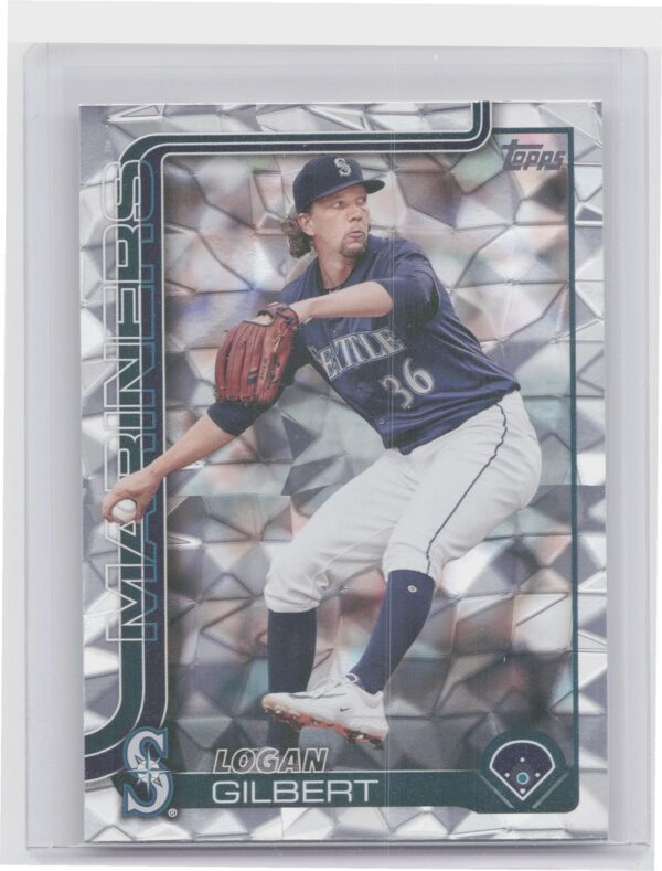 2025 Topps Logan Gilbert Diamante Foil #66 Mariners
