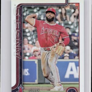 2025 Topps Luis Rengifo Rainbow Foil #152 Angels
