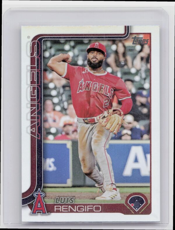 2025 Topps Luis Rengifo Rainbow Foil #152 Angels