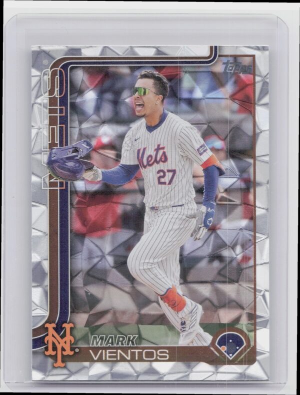 2025 Topps Mark Vientos Diamante Foil #174 Mets