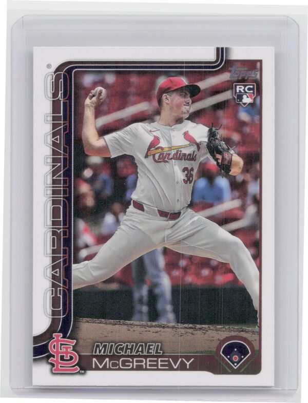 2025 Topps Michael McGreevy RC #193 Cardinals
