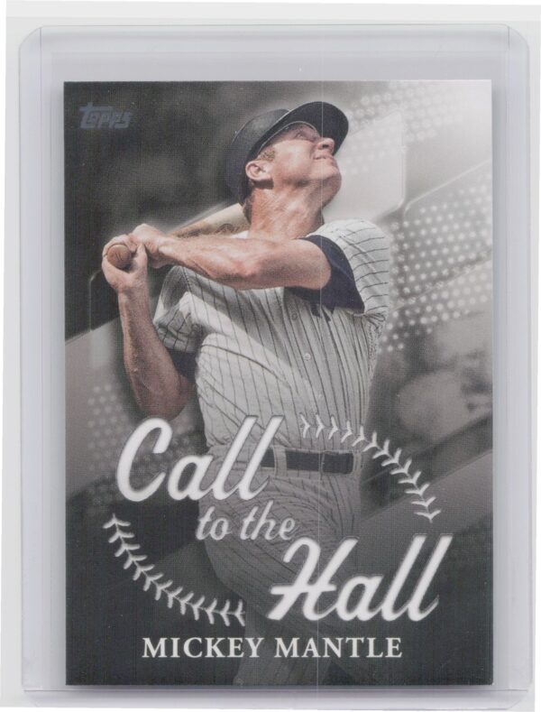 2025 Topps Mickey Mantle #CTH-15 Yankees Call to the Hall