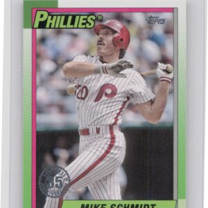 2025 Topps Mike Schmidt #T90-2 Phillies 1990 Topps Baseball 35th Anniversary
