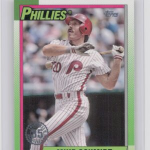2025 Topps Mike Schmidt #T90-2 Phillies 1990 Topps Baseball 35th Anniversary