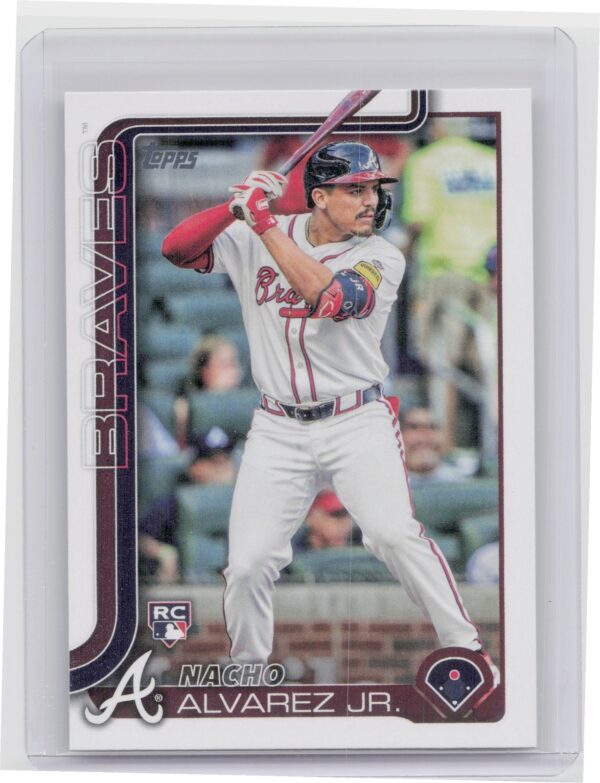 2025 Topps Nacho Alvarez Jr. RC #223 Braves