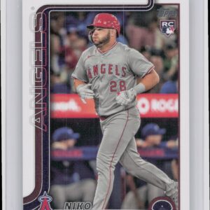 2025 Topps Niko Kavadas RC #278 Angels