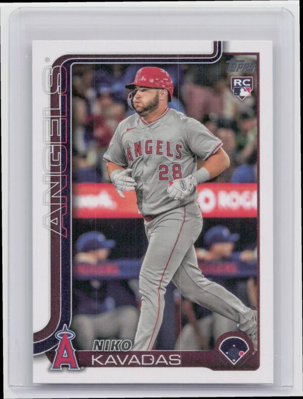 2025 Topps Niko Kavadas RC #278 Angels
